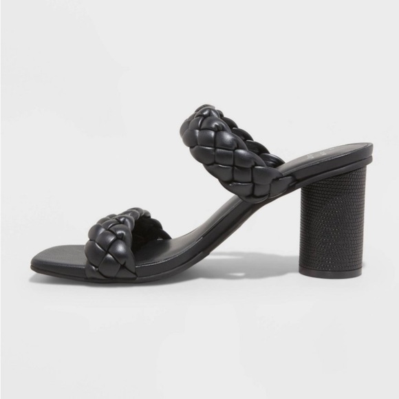 Women's Basil Mule Heels - A New Day™
Black - Picture 2 of 5